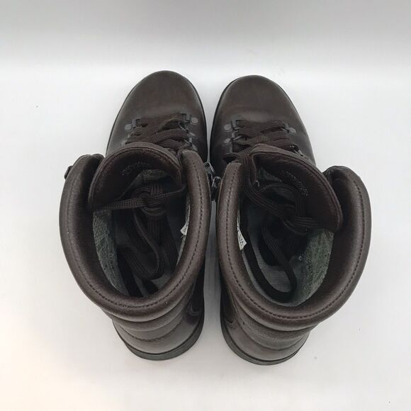 L.L. Bean Cresta Gore-Tex Brown Leather Hiking Boots Women's 8M Vibram Sole Shoe - Picture 6 of 14